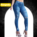 KIT 6 Calças Jeans Modeladoras + Cinto Fivela Argola | Dupla de Brinde (Cópia)